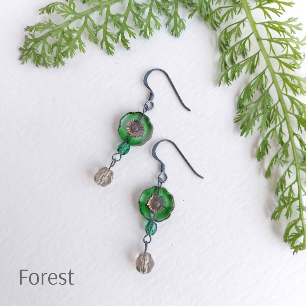 Bohemia Flower Drop Earrings - More Colours