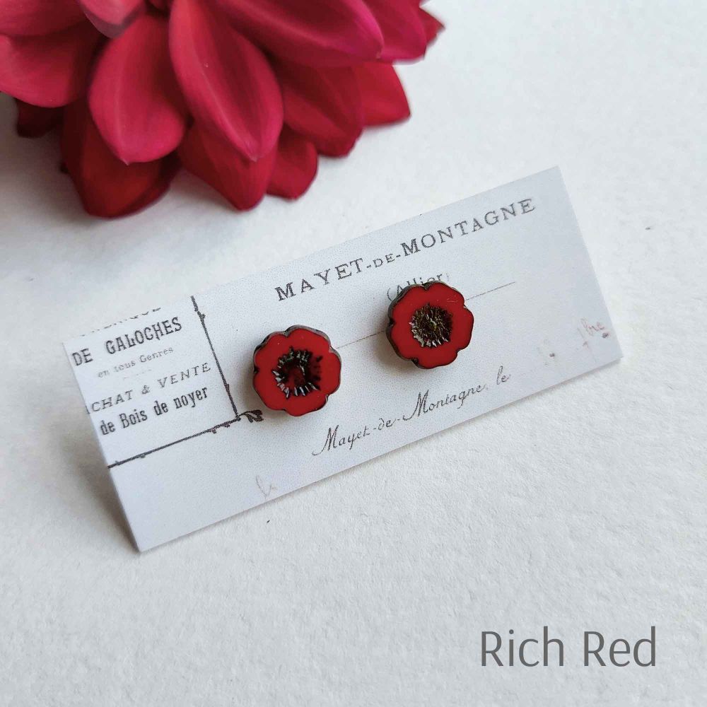 Bohemia Flower Stud Earrings - More Colours