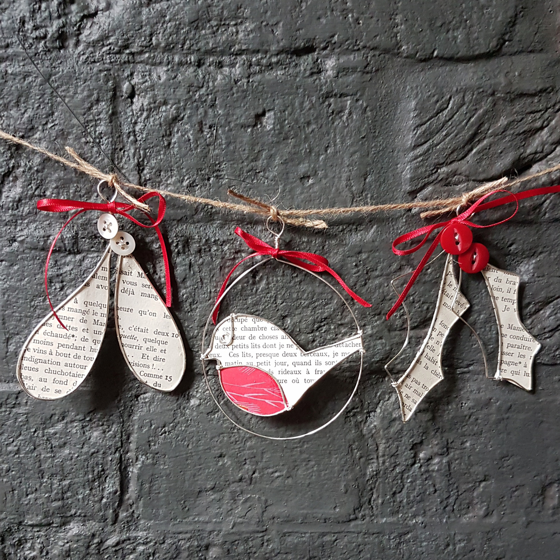 Judith Brown xmas decoration workshop