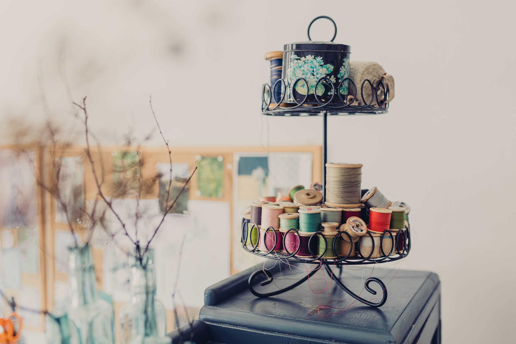 Judith Brown's studio in Leek Staffordshire