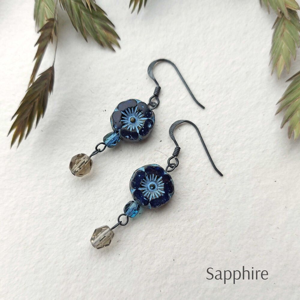 Bohemia Flower Drop Earrings - More Colours