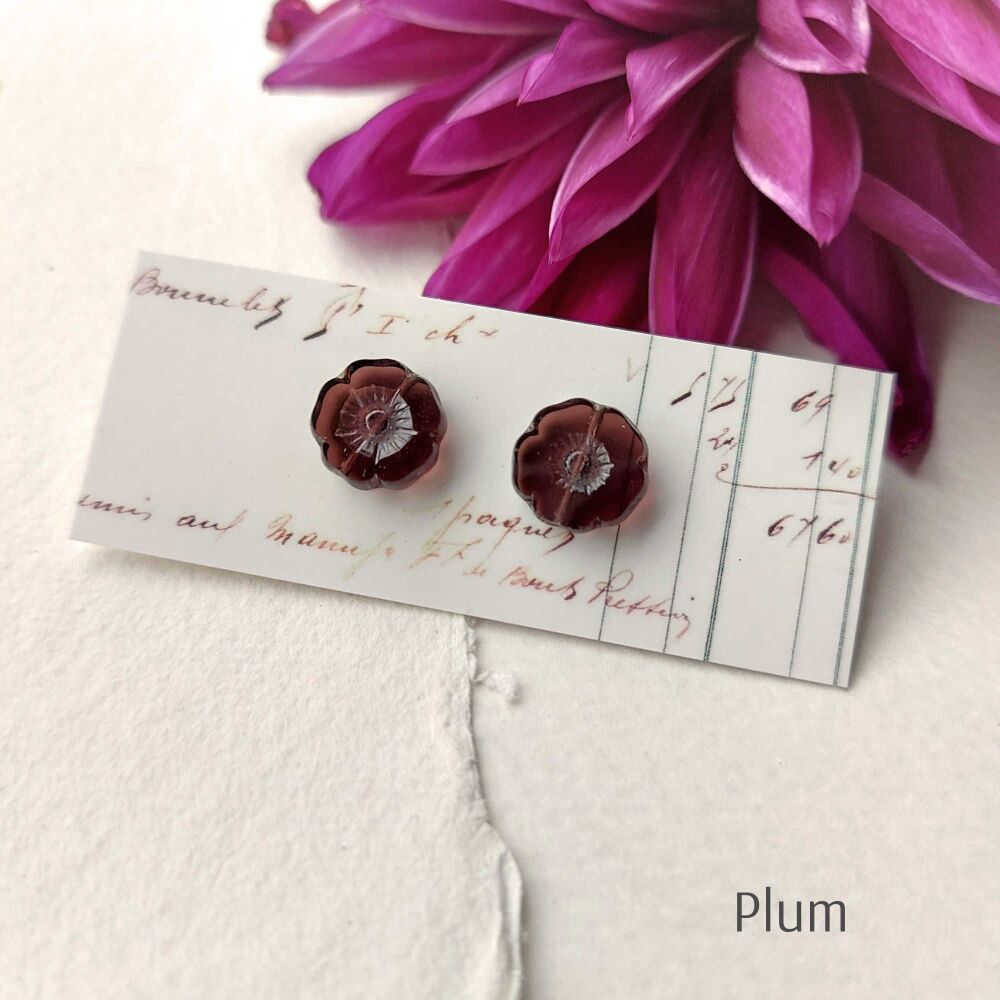 Bohemia Flower Stud Earrings - More Colours