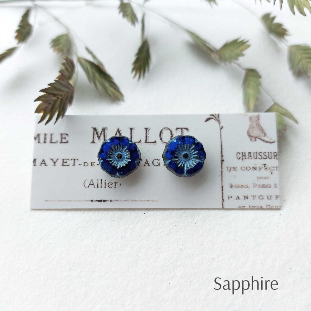 Bohemia Flower Stud Earrings - More Colours