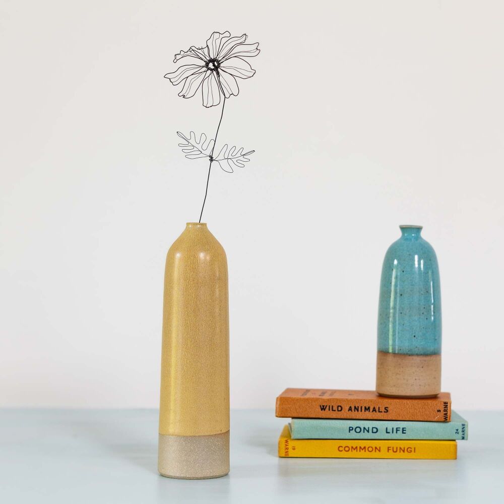 Ready to ship - Ox Eye Daisy - Single Wire Flower