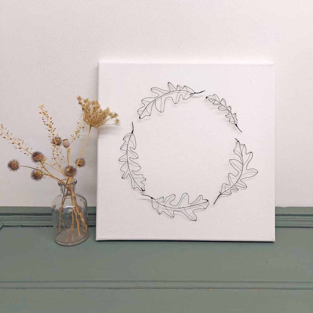 Wire Leaf Wall Art 12th October 2025