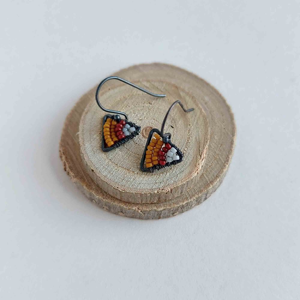 SALE - sample colour mini geometric earrings