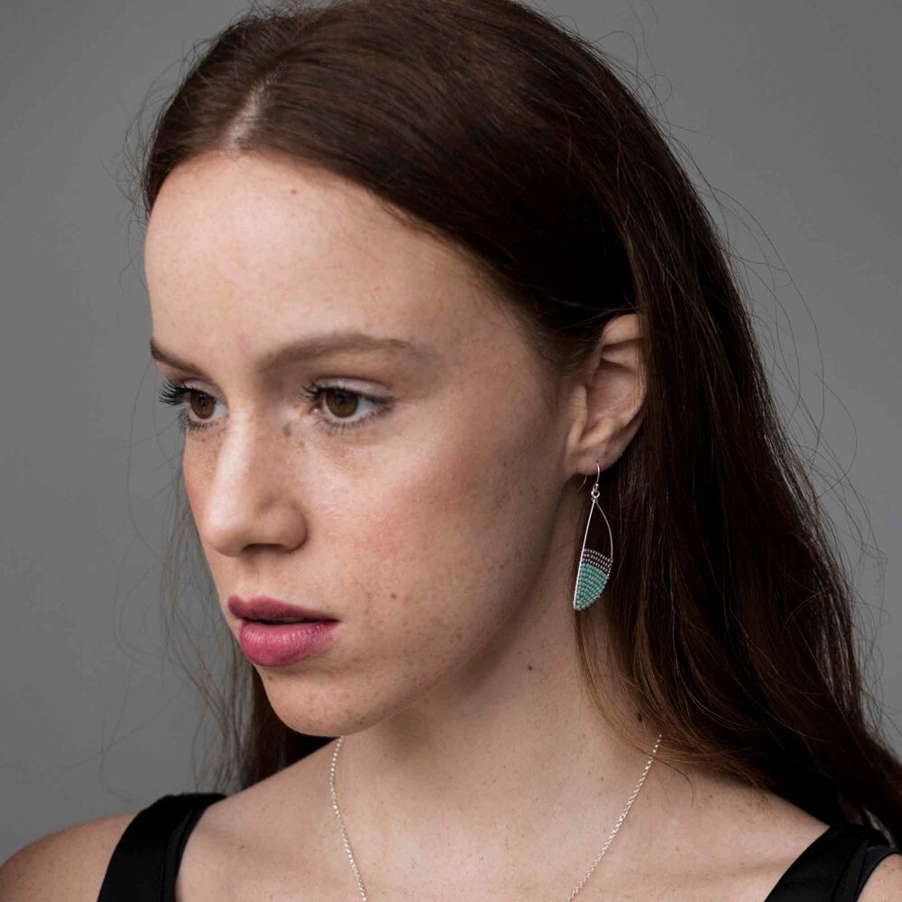 SALE - Curve geometric earrings