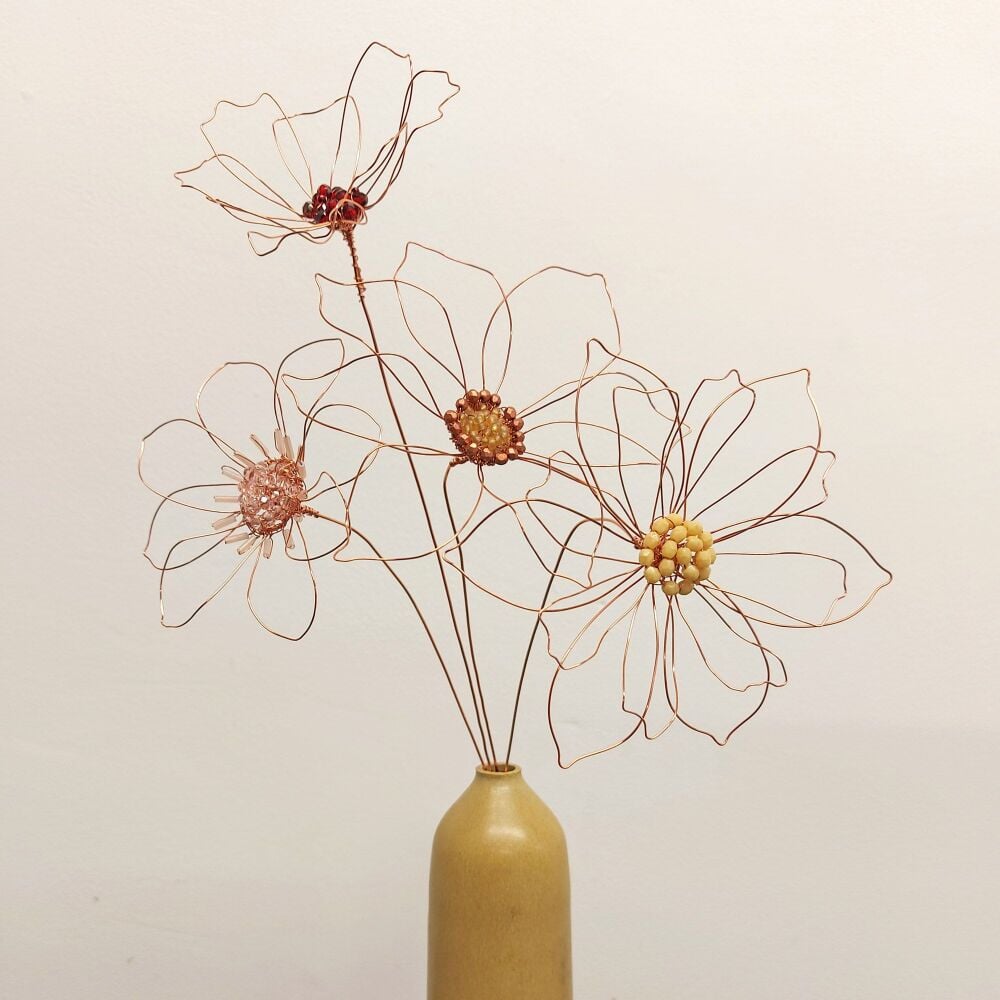 Evening Embellished Wire Flowers 22nd October 2025