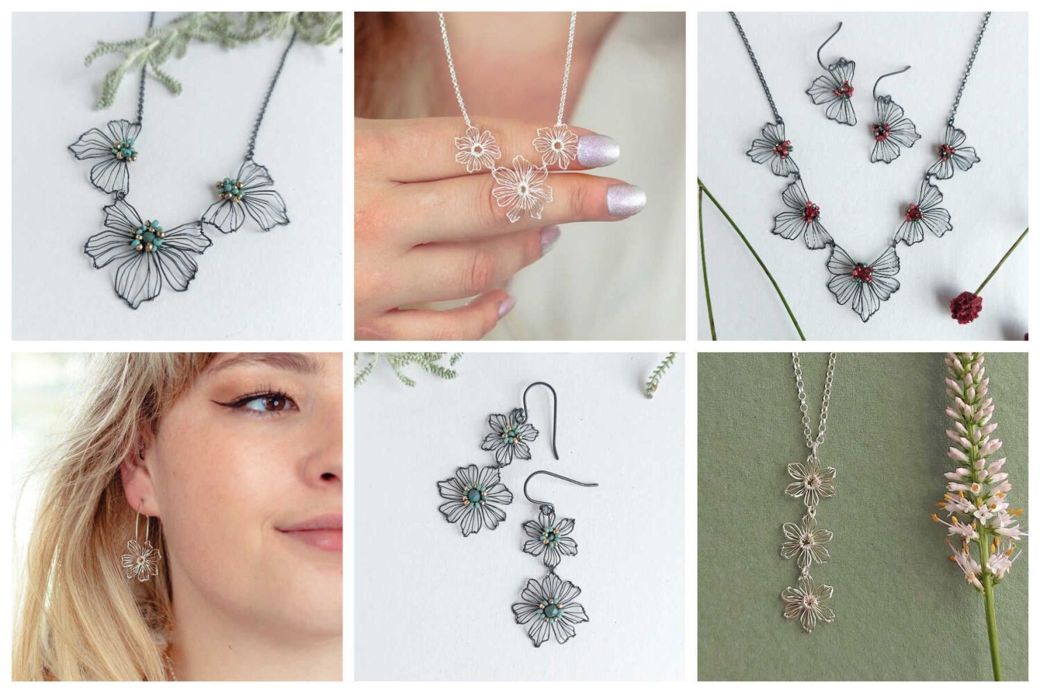 Fiori collection of flower inspired jewellery