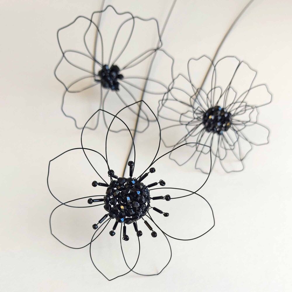 Evening Embellished Wire Flowers 5th November 2025