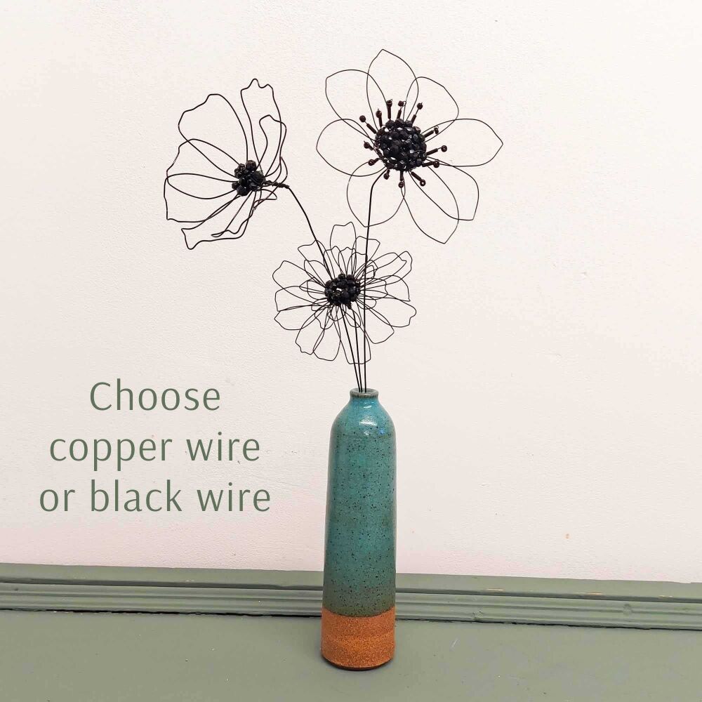 Embellished Wire Flowers 15th March 2026