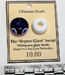 'The Repton Giant', set of beads from the burial in Derbyshire