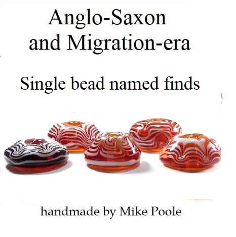 Anglo-Saxon Named grave finds - individual beads