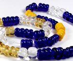 Viking glass beads based on a find from Kneep