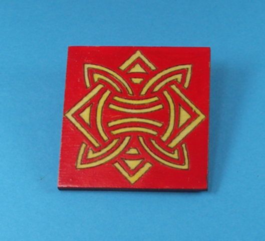 Painted Brooches - JLM