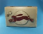 Pine box with Hare-in-the-Moon 