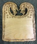 Large decorative 'smoothing board' based on a find from Scar