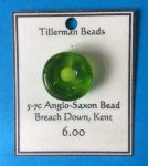 Anglo-Saxon bead - Breach Down, Kent
