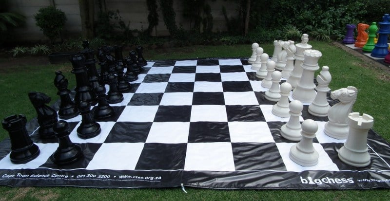 BigChess Set and PVC Board for Rental