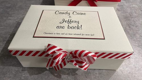 PERSONALISED CHRISTMAS EVE BOX **READY FOR NOVEMBER DESPATCH.  LIMITED NUMB
