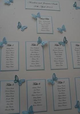 Butterfly Seating Plan - A2