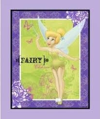 Licensed Disney Tinkerbell, Fairy charm Panel