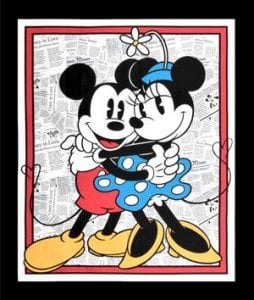 Licensed Disney - Mickey and Minnie Panel