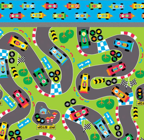 Benartex - Greta Lynn - Vroom Vroom - Speedway