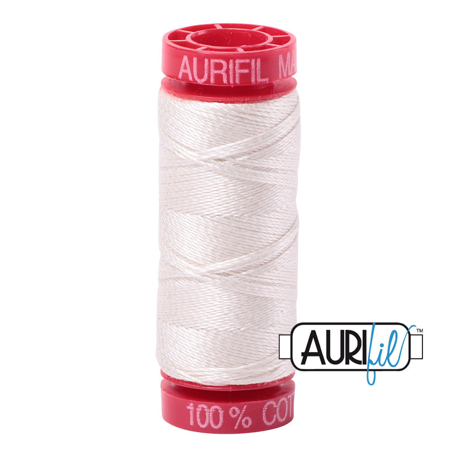 Aurifil Cotton 12wt - 2311 Muslin - 50 metres