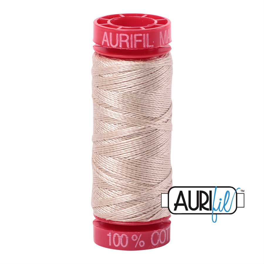 Aurifil Cotton 12wt - 2312 Ermine - 50 metres