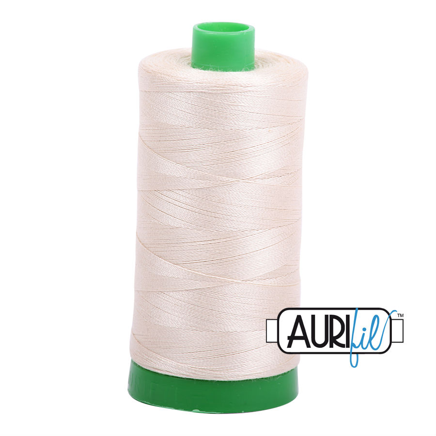 Aurifil Cotton 40wt, 2310 Light Beige
