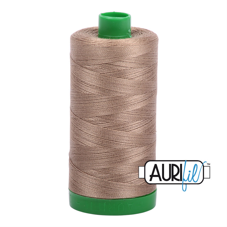 Aurifil Cotton 40wt, 2370 Sandstone