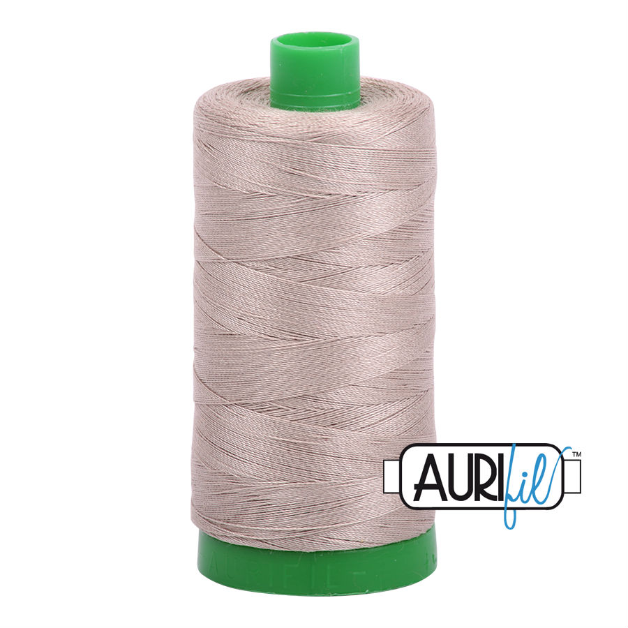 Aurifil Cotton 40wt, 5011 Rope Beige