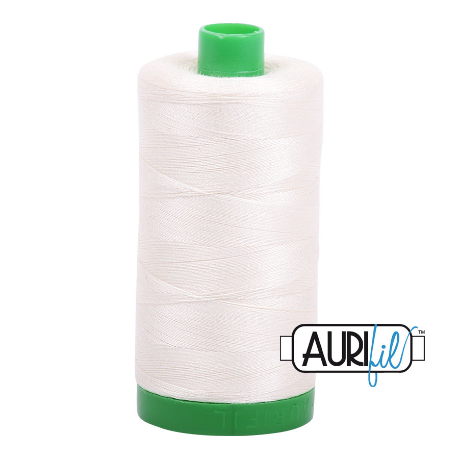 Aurifil Cotton 40wt - 2026 Chalk - 1000 metres
