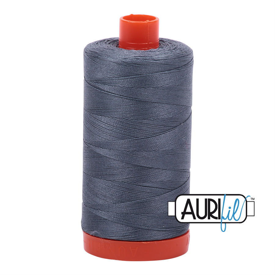 Aurifil Cotton 50wt, 1246 Dark Grey