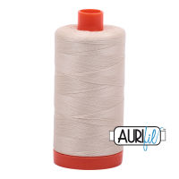 Aurifil Cotton 50wt, 2310 Light Beige