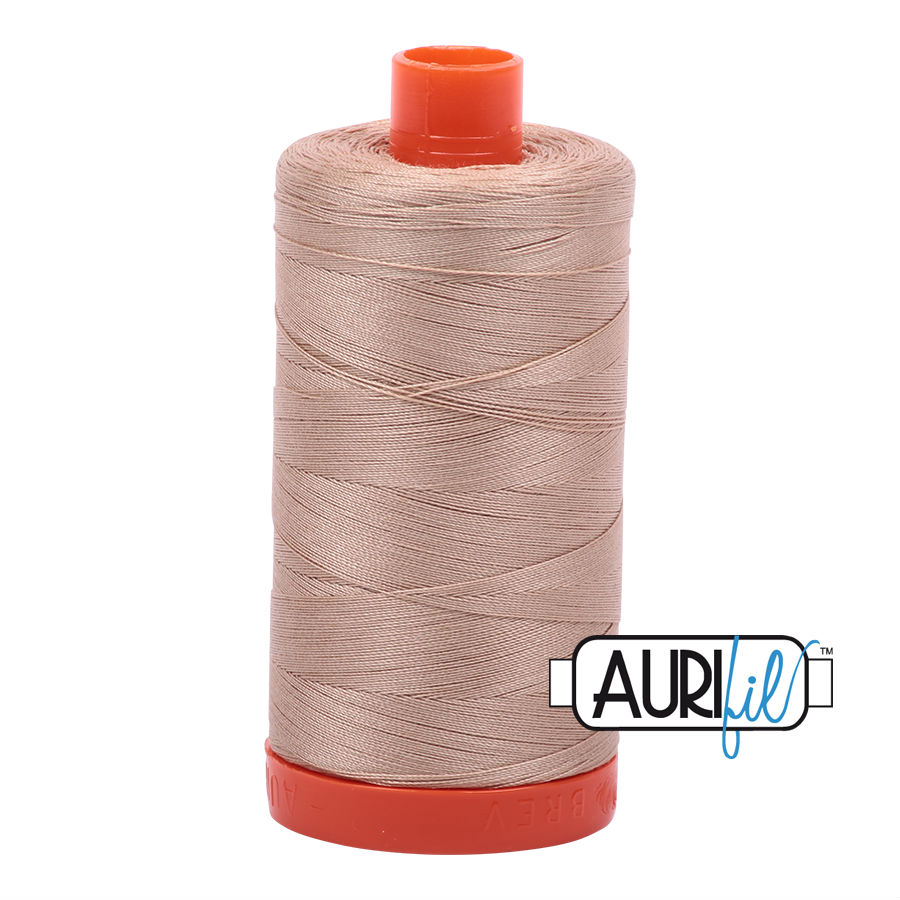 Aurifil Cotton 50wt, 2314 Beige
