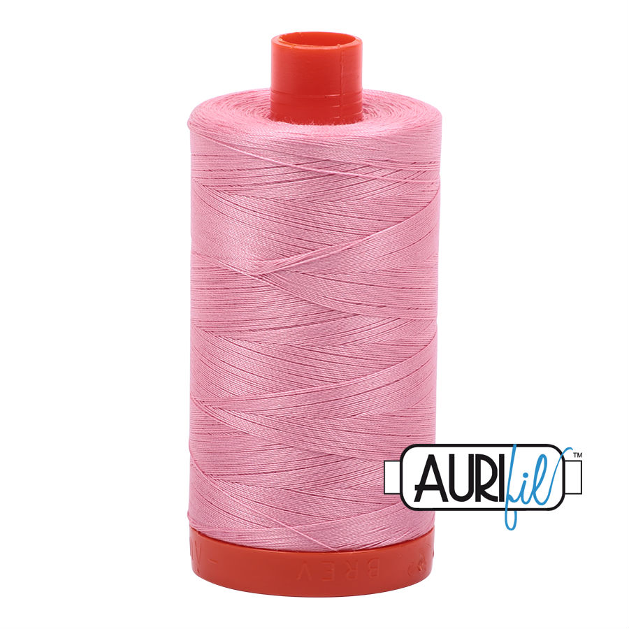 Aurifil Cotton 50wt - 2425 Bright Pink - 1300 metres