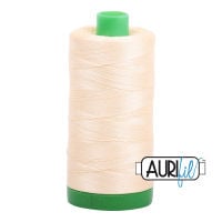 Aurifil Cotton 40wt, 2123 Butter
