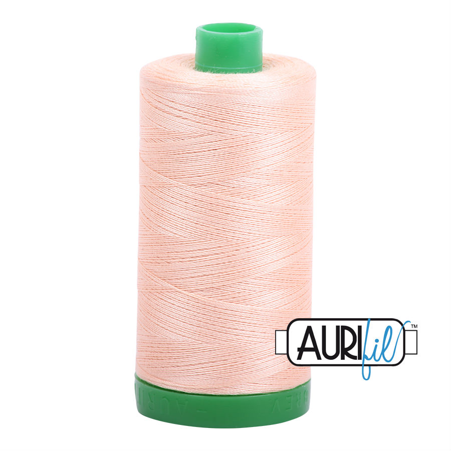 Aurifil Cotton 40wt, 2205 Apricot