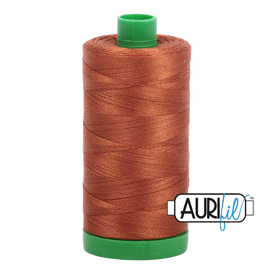 Aurifil Cotton 40wt, 2155 Cinnamon