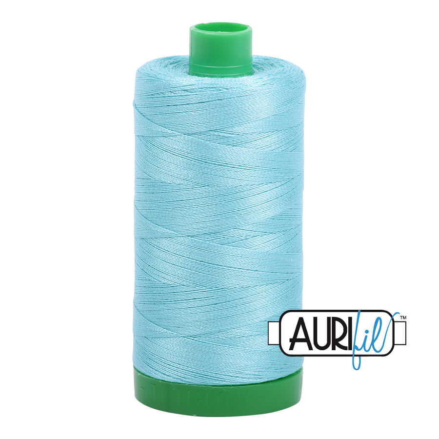 Aurifil Cotton 40wt, 5006 Light Turquoise