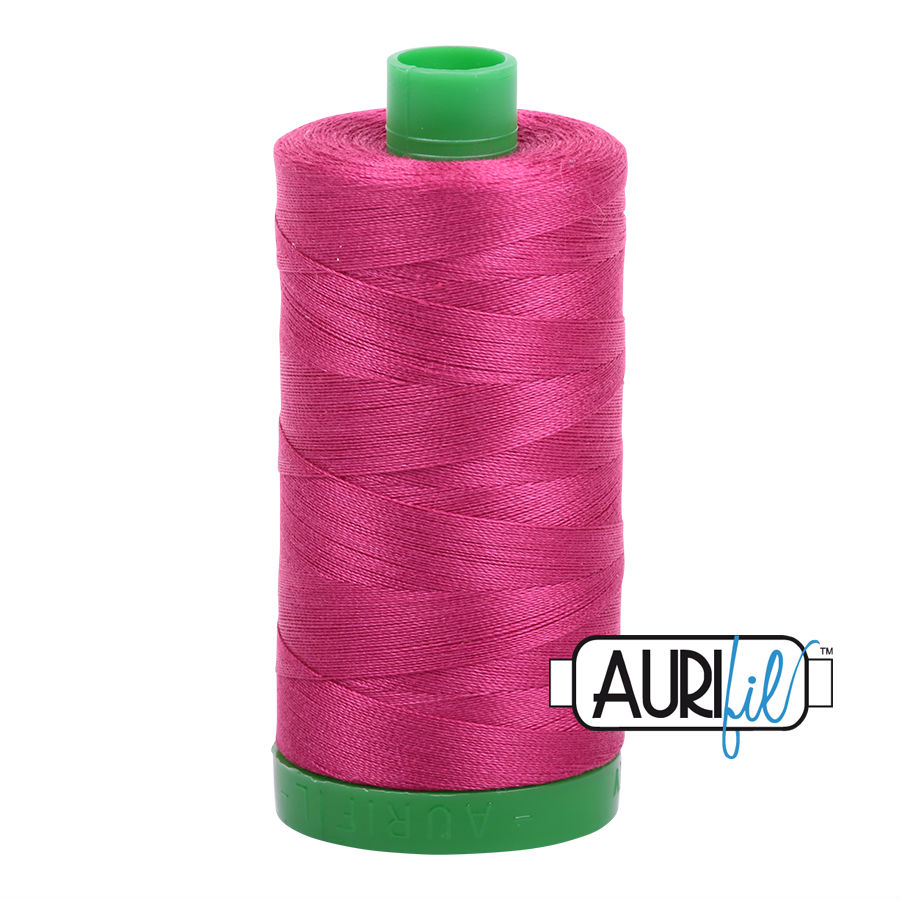Aurifil Cotton 40wt, 1100 Red Plum
