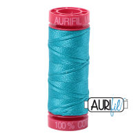 Aurifil Cotton 12wt - 2810 Turquoise - 50 metres