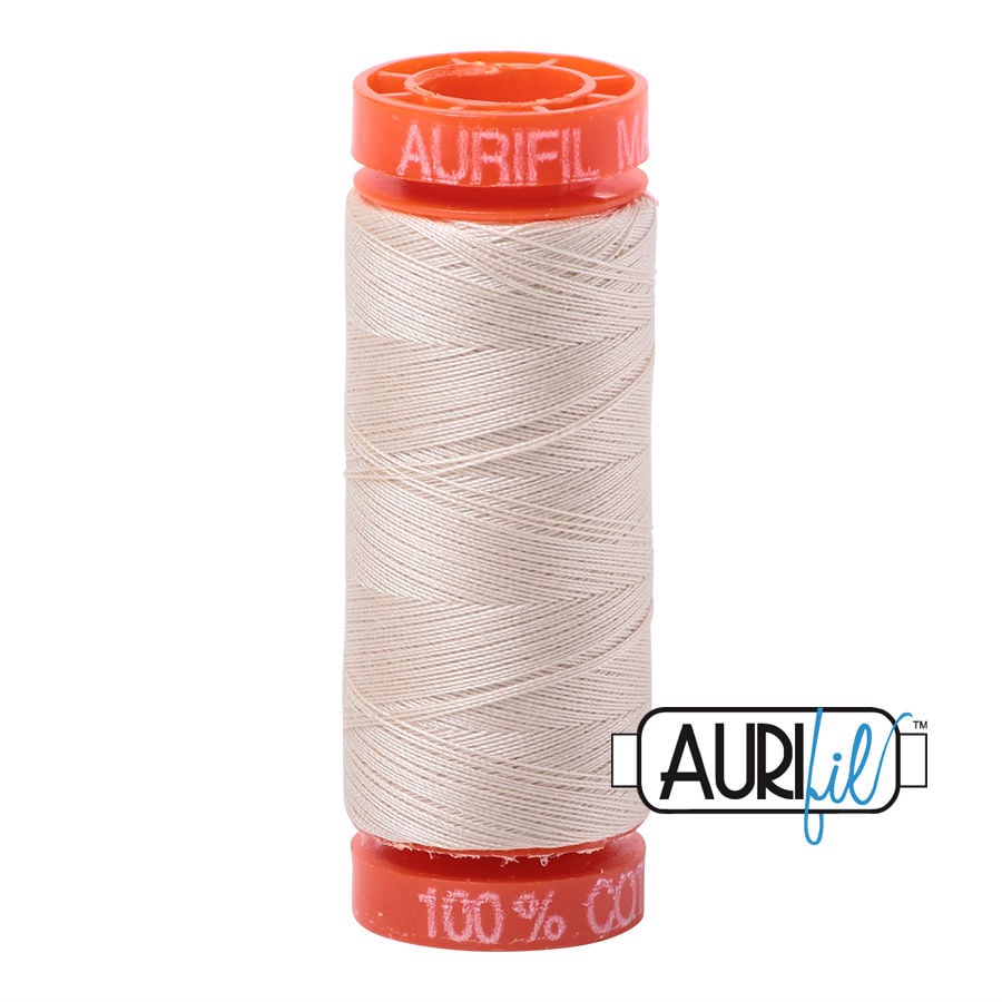 Aurifil Cotton 50wt - 2310 Light Beige - 200 metres