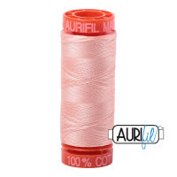 Aurifil Cotton 50wt, 2420 Light Blush