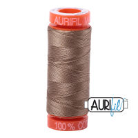 Aurifil Cotton 50wt - 2370 Sandstone - 200 metres