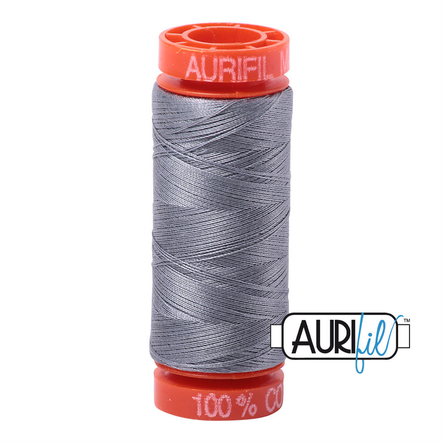 Aurifil Cotton 50wt - 2605 Grey - 200 metres