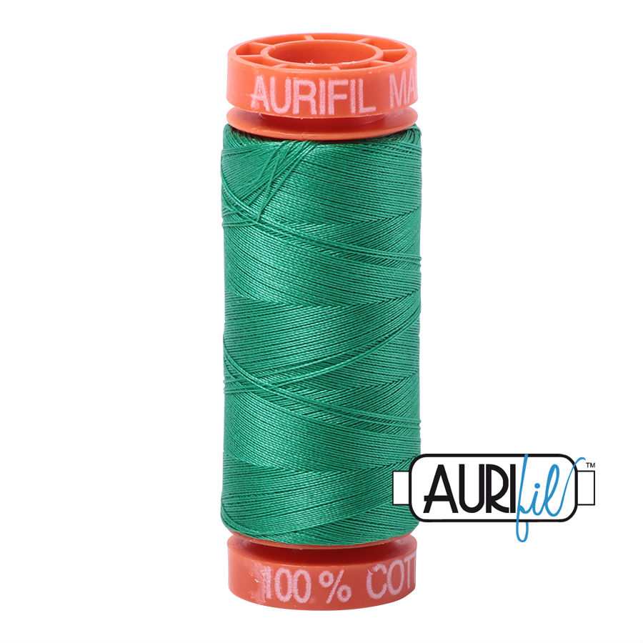 Aurifil Cotton 50wt - 2865 Emerald - 200 metres