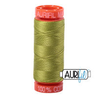 Aurifil Cotton 50wt - 1147 Light Leaf Green - 200 metres